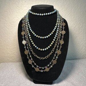 Layered necklace